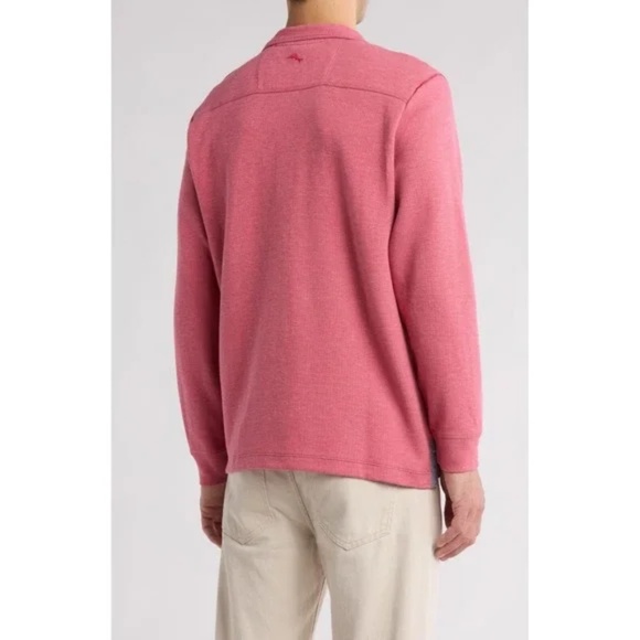 NWOT Men's Tommy Bahama Haystack Half Zip Pullover Shirt Sweater SMALL - Picture 5 of 5
